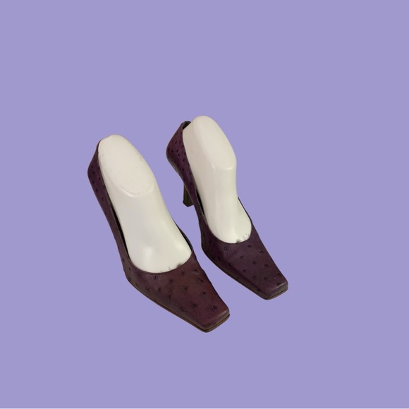 Elegant Purple Women's Heels S/8 - Picture 1 of 4